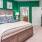 Master Bedroom with 9-10 Foot Ceilings